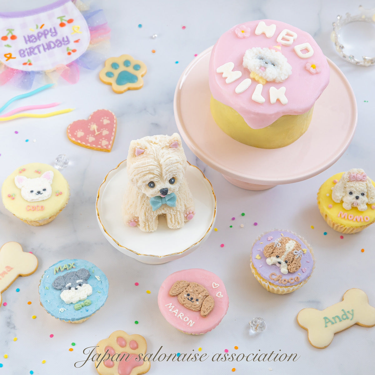 日本狗狗造型甜點講師證書課程 JSA Doggy Deco Sweets Instructor Course