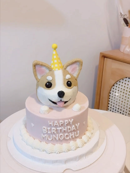 3D立體雙層蛋糕 | 3D cake (Two Tier)